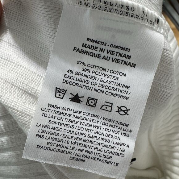 Nike Sportswear Womens High Waisted Ribbed Pants Small‎ Flared Minimalist - Picture 4 of 5